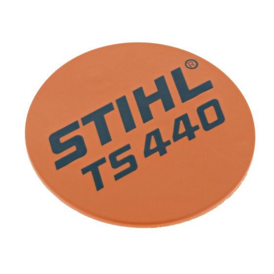 Model Plate for Stihl TS440 Disc Cutters - OEM No. 4238 967 1510