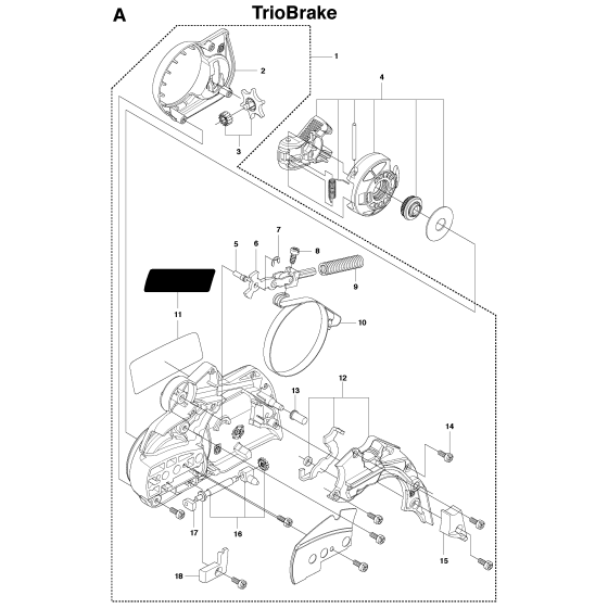 Chain Brake & Clutch Cover