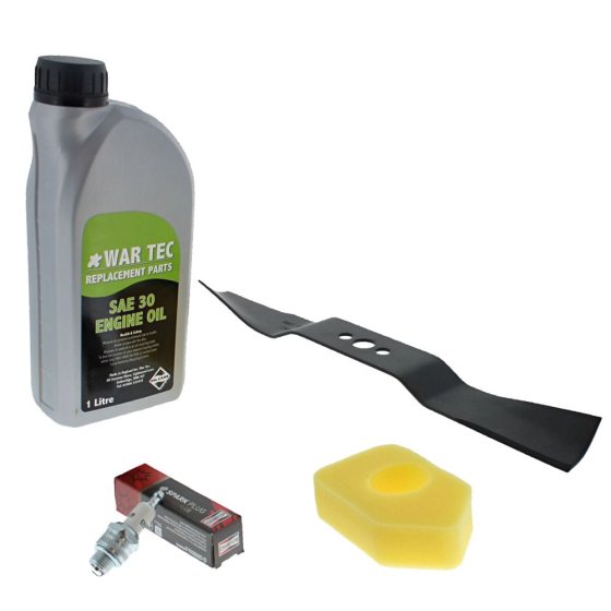 Briggs & Stratton 9T502 Service Kit & Blade for McCulloch M40-450C Lawn Mower - Replaces 538 06 39-32