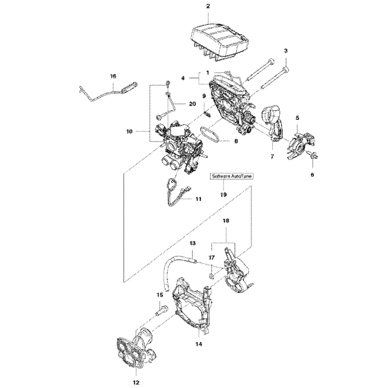 Carburetor & Air Filter for Husqvarna