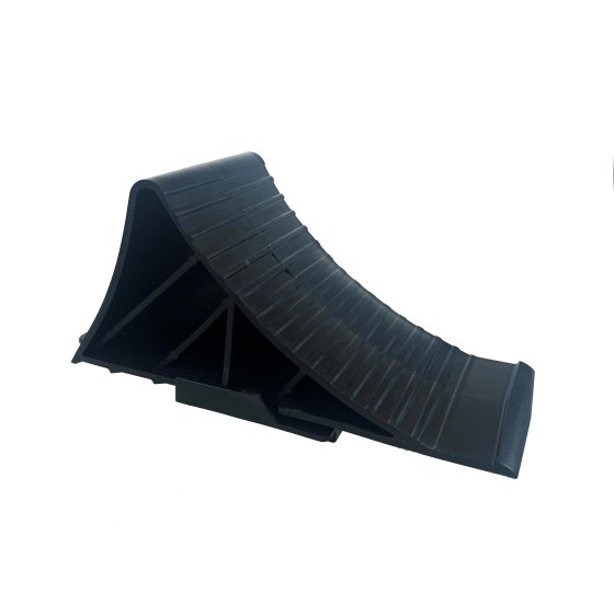 Wheel Chock & Mounting Plate Set