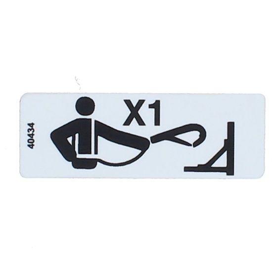 Lanyard Decal for Genie Branded Machines