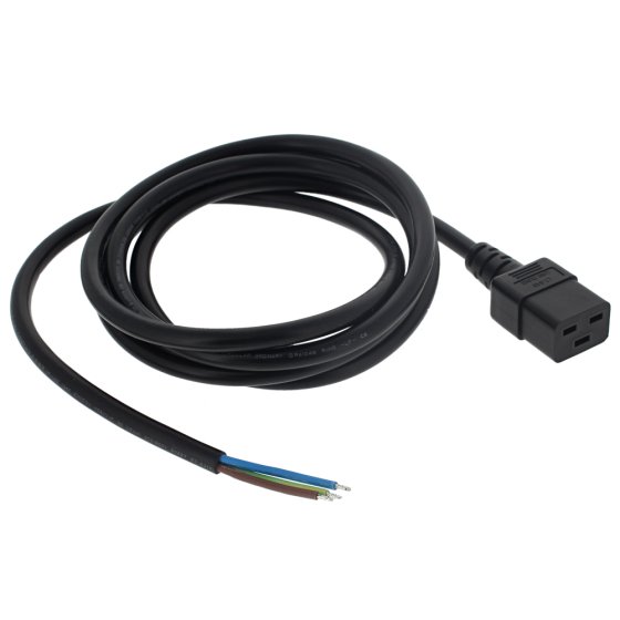 Charge Cable 110v Straight IEC Stripped End fits Skyjack Scissor Lift