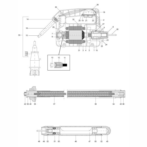 48mm Assembly for Megavib Poker