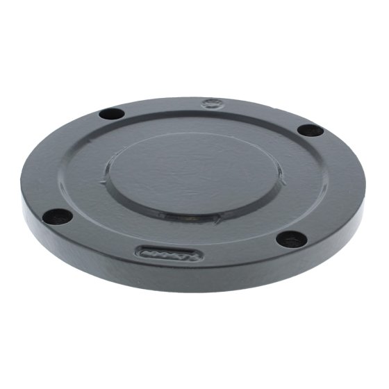 End Cap for Wacker Neuson WP1550A Compaction Plate - Genuine Wacker Part - OEM No. 0401675