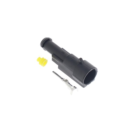 1-Way Superseal Male Connector 14A 24V DC