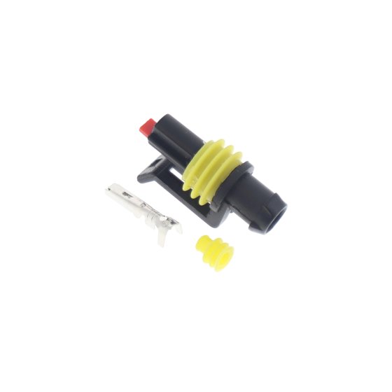 24V DC Superseal Female Connector 1-Way 14A Rated