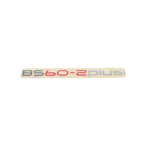 Type Label for Wacker BS60-2plus Rammer - OEM No. 5100031721