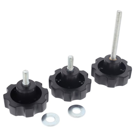 Securing Knob Kit for Clipper TR231 GL Tile Saw - OEM No. 510126207