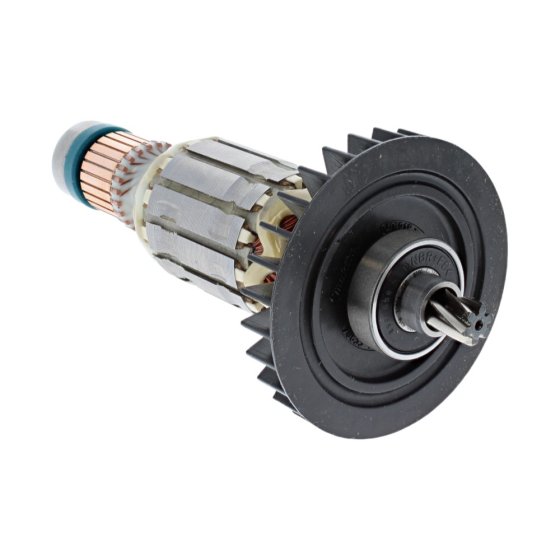 Armature Assembly 240v for Makita HR2600, HR2601, HR2610 Rotary Hammers - OEM No. 515359-7