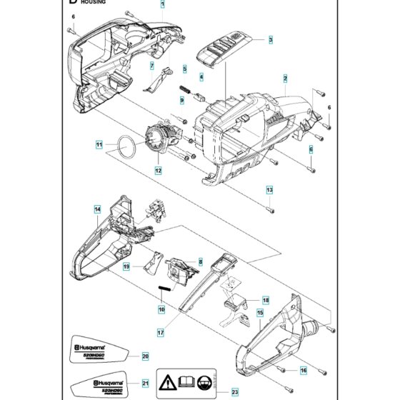 Housing Equipment for Husqvarna
