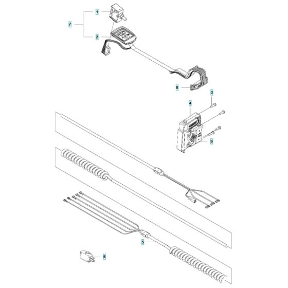 Electrical for Husqvarna 520iHT4