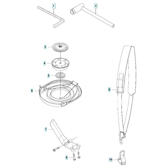 Husqvarna 520iLX Attachments