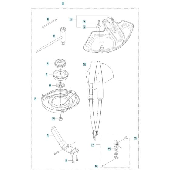 Husqvarna 525iLXT Attachments