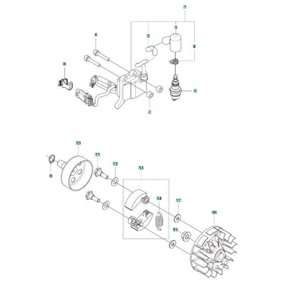 Ignition Assembly for Husqvarna