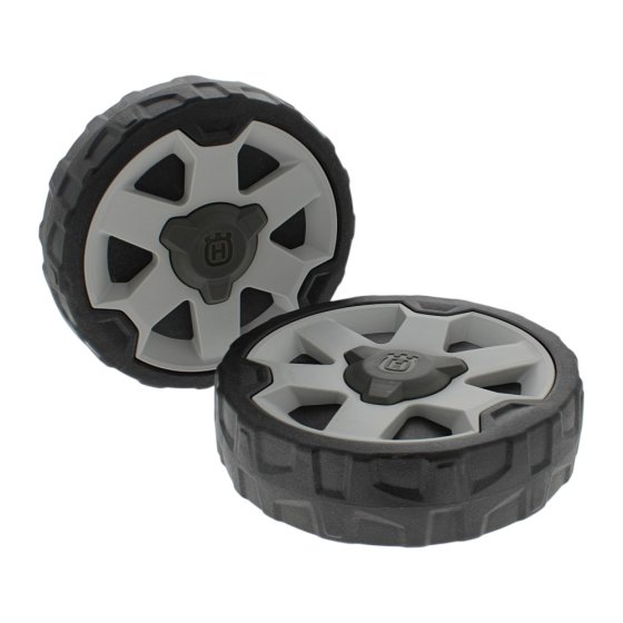 Wheel Kit for Husqvarna LB144, LB144i, LB244E Lawn Mowers - OEM No. 531 14 67-37