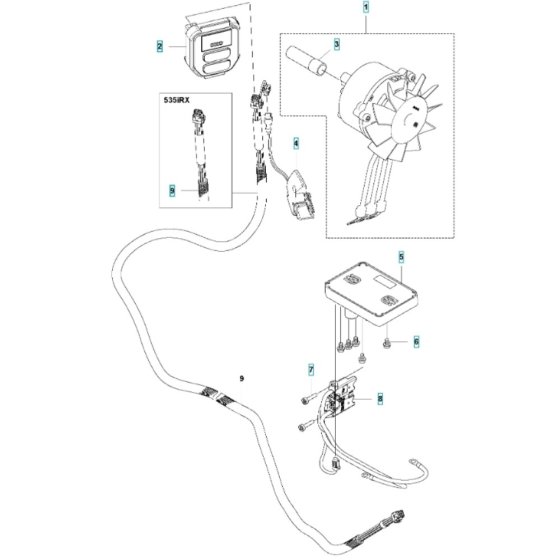 Electrical for Husqvarna 535iRX