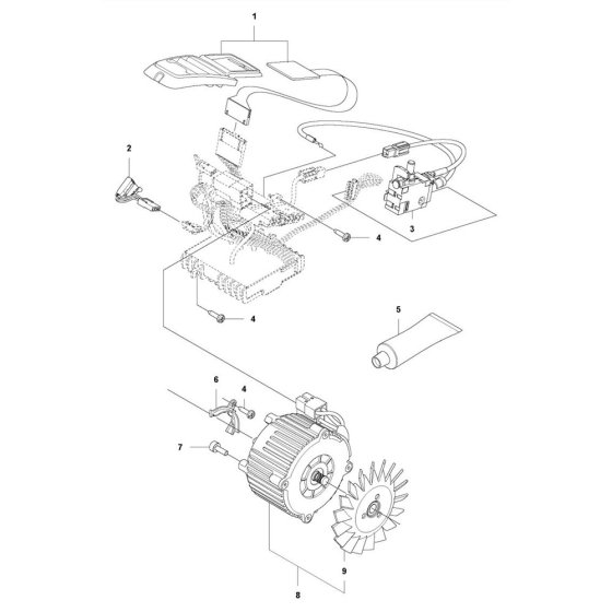 Electrical Assembly for Husqvarna