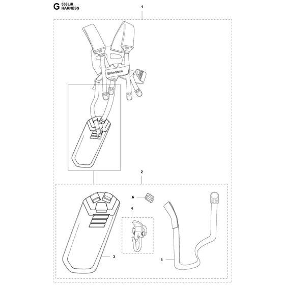 Harness Assembly for Husqvarna