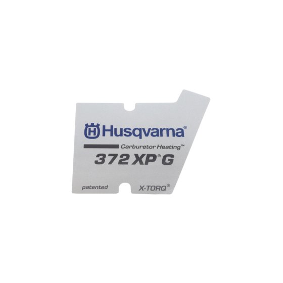 Label - Genuine Husqvarna Part - 537 23 02-13