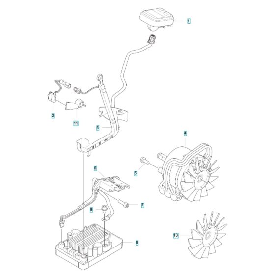Electrical for Husqvarna 540i XP