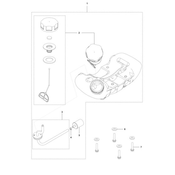 Fuel Tank Assembly for 541EA