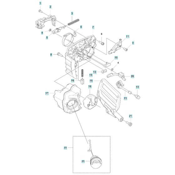 Chain Brake for Husqvarna 542i XP