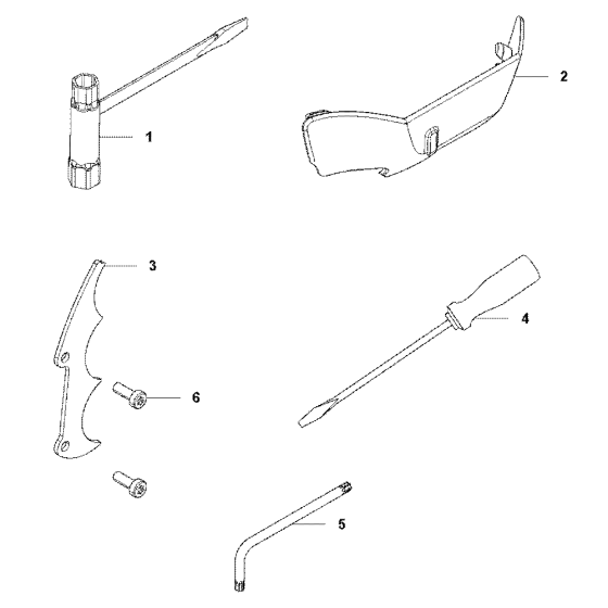 Accessories for Husqvarna 543XPG