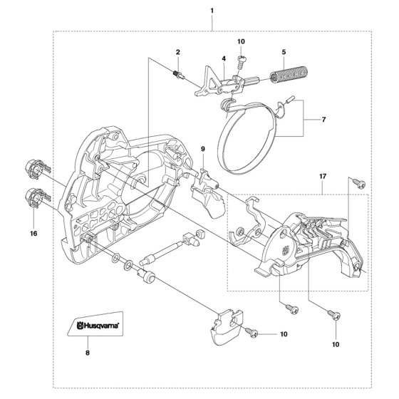 Husqvarna 550XPG Assembly