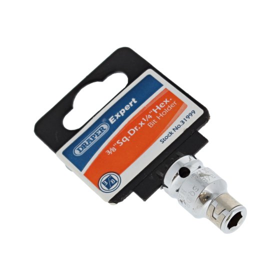 Male to Female Converter 1/4M to 3/8F by Draper Tools