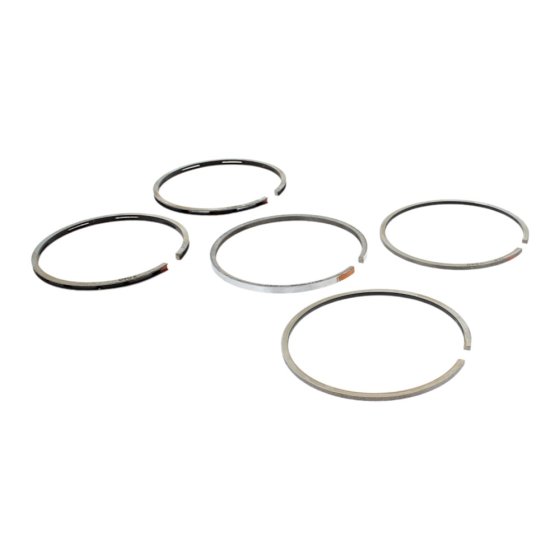 Piston Ring Set Oversize 040 for Lister Petter SL/SL2 Diesel Single Cylinder Stationary Engine - 570 12130/040