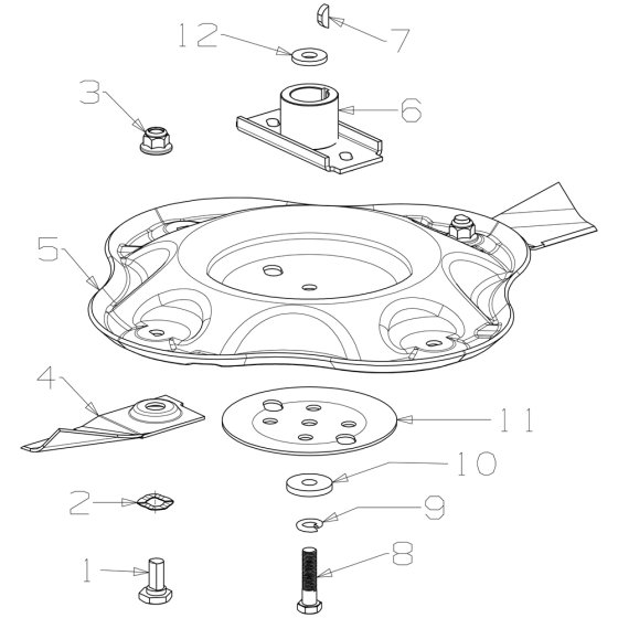 460mm Disc Blade for Masport Mower