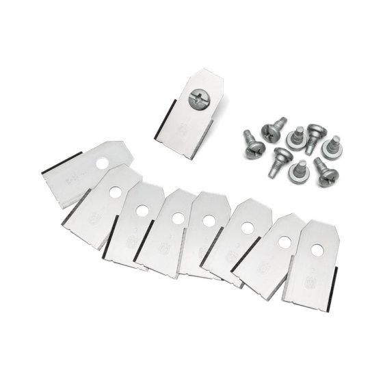 Replacement Blades - Pack of 45 - Carbon steel 0,60 mm, Long life