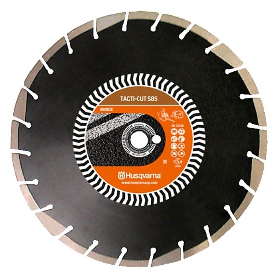 Husqvarna Tacti-Cut S85 350mm/13.7" - Arbor Size:25.4/20mm Diamond Blade
