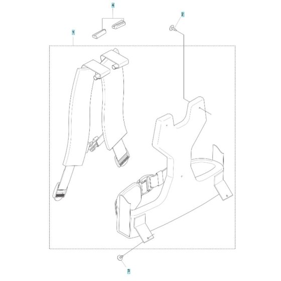 Harness Assembly for Husqvarna