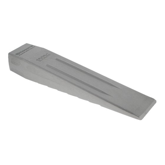 Husqvarna 26cm Aluminium Felling Wedge (1KG) - OEM No. 586 88 59-02