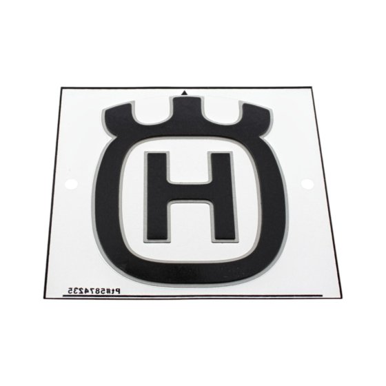 Decal Husqvarna Crown Height 5 for Husqvarna - OEM No. 587 42 35-01