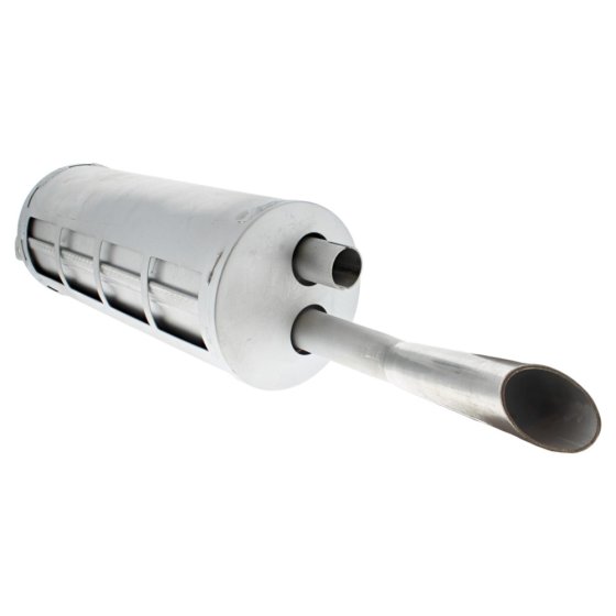 Muffler Assembly With Heat Shield for Husqvarna RC318T, RC320Ts AWD Rider Mowers - 590 53 37-01