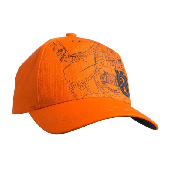 Husqvarna Xplorer Cap Pioneer Saw - Orange