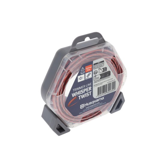 2.4mm Whisper Twist Trimmer Line - Low Noise, Aerodynamic Shape, Pro Polymer Material