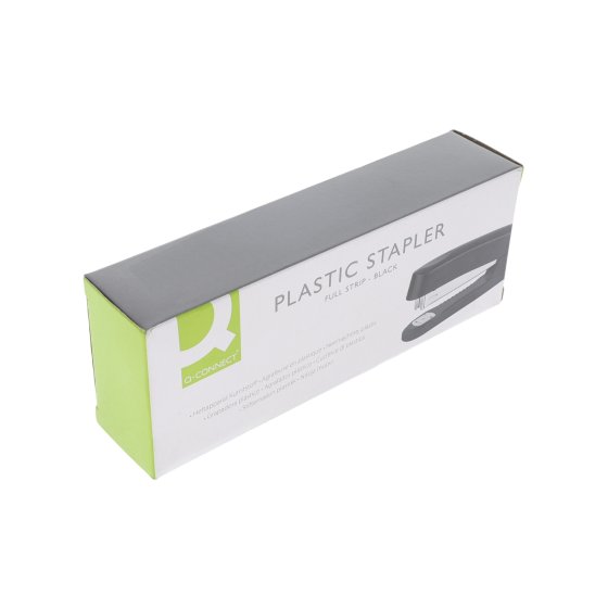 Full Strip Black Plastic Stapler