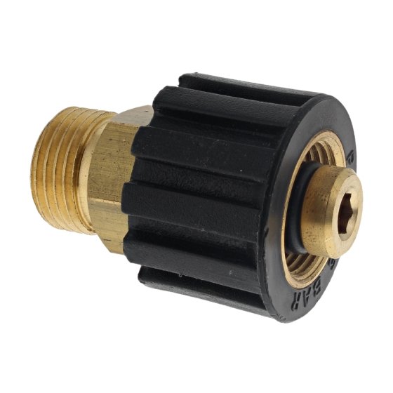 M22 x 1/2" BSP Male Thread Swivel Coupler / Connector