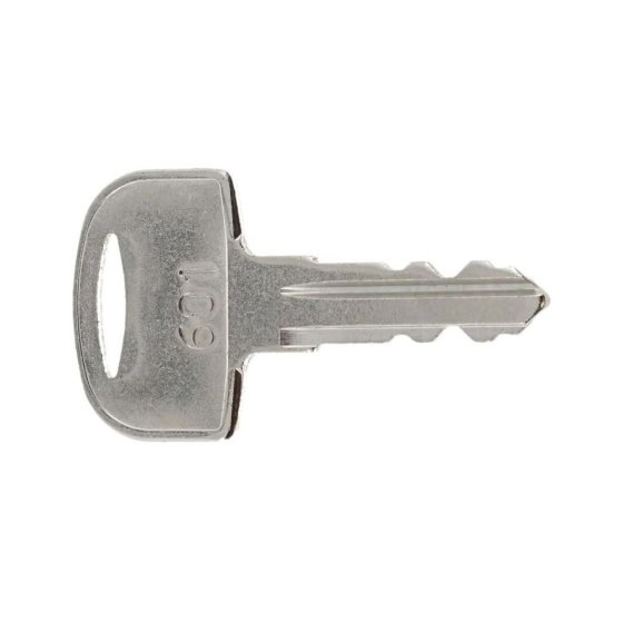 601 Ignition Key for Sany SY16C, SY26U, SY35U Mini Excavator -  Replaces 60266568