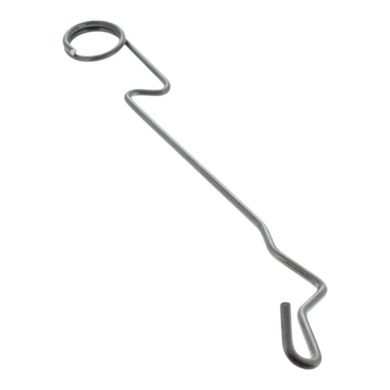 Lever for Stihl RT 4082.0, RT 4082.1 Ride-On Mower - OEM No. 6140 647 3501