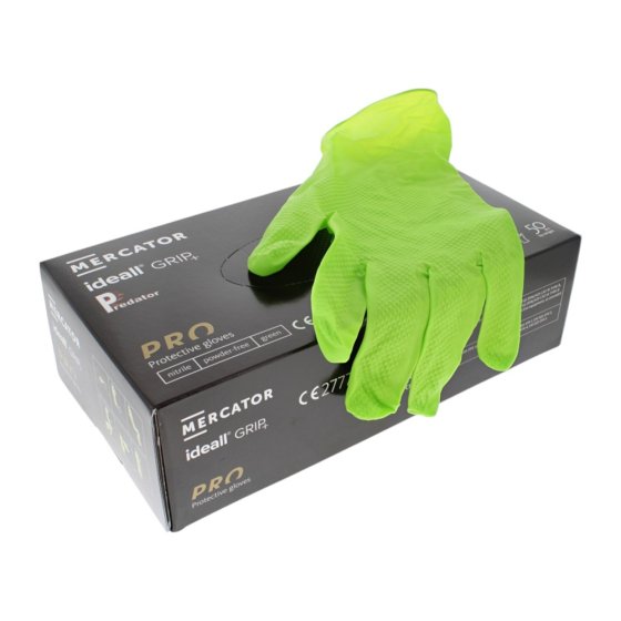 Green Nitrile Gloves 50PK