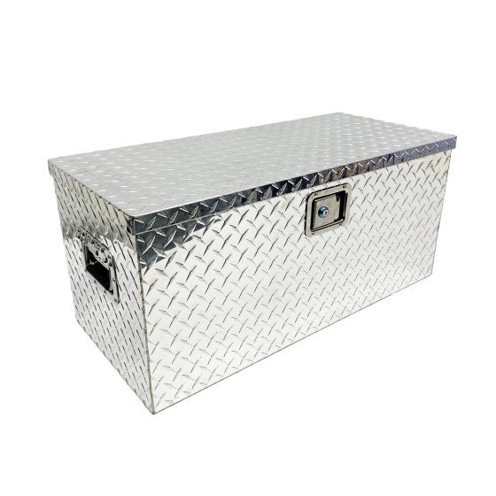 Large Lockable Aluminium Trailer Toolbox 810x372x370mm