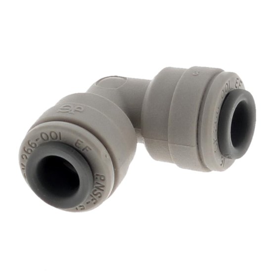 Speedfit Coupling Equal Elbow Imperial Size: 1/4" (Each)