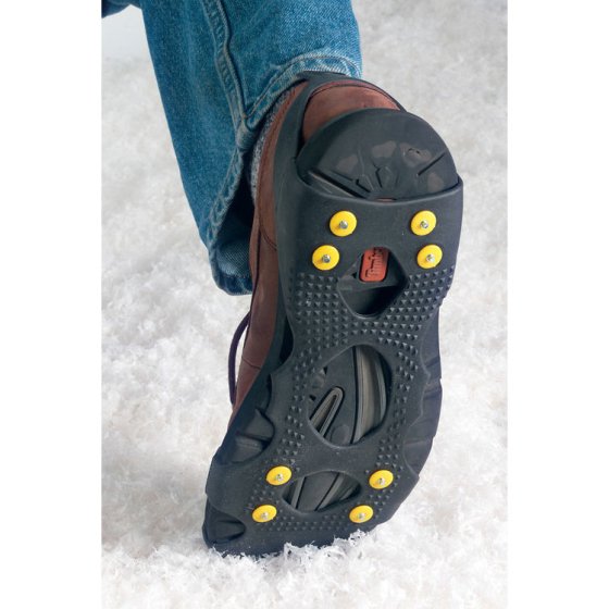 Ice Traction Grip Device One Piece Attachment for Shoes or Boots (5-8) MED
