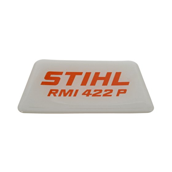 Model Plate for Stihl RMI422.1 P, RMI422.2 P Robotic Mowers - OEM No. 6301 967 1500