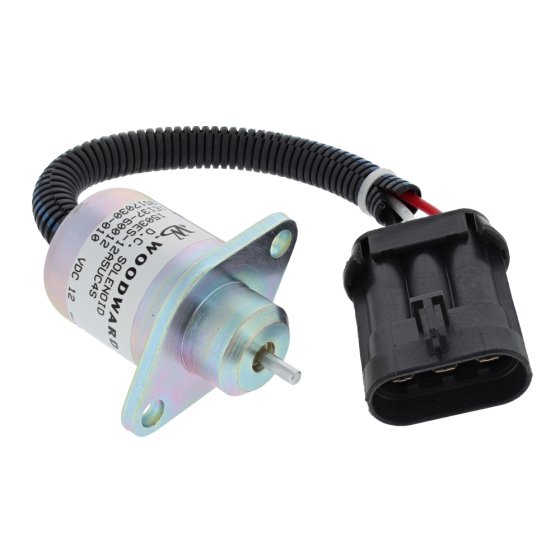 Bobcat E26 Stop Solenoid - No. 6691313